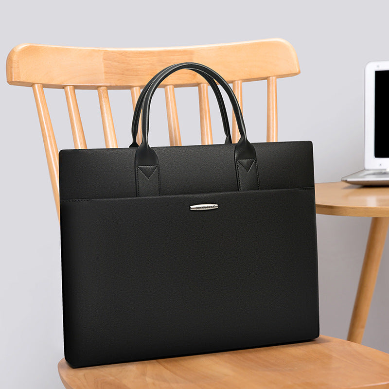 Self-Youxin 339 Oxford cloth file bag tote bag business men's large-capacity meeting briefcase custom printing