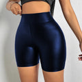 Fashionplus sizepu leather shorts for women 4-point pants hot style sexy cross-border independent station nightclub women's hot pants ins style