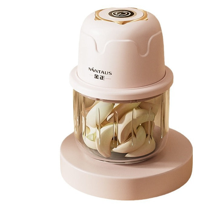 factory direct sales electric food supplement machine, meat grinder, garlic mincer, wireless food processor, small for home garlic pounder wholesale