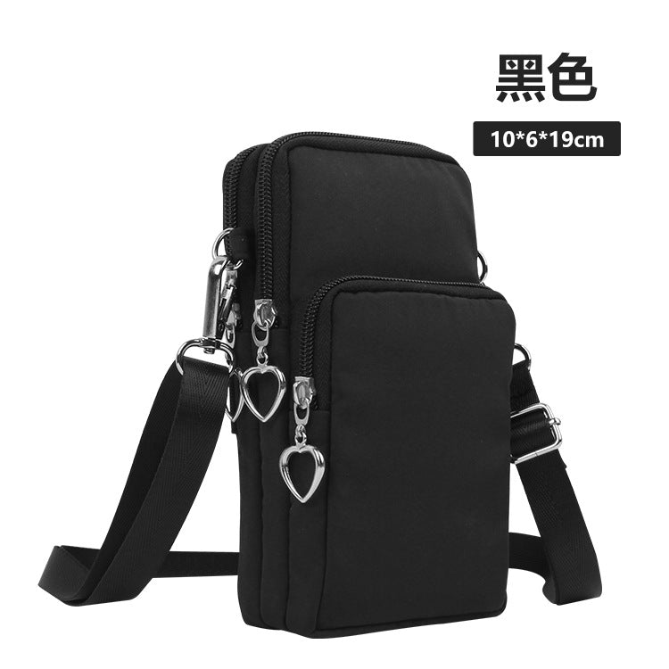 Customized  direct supply New mobile phone bag Women's messenger bag Neck bag Portable zero small wallet Versatile custom