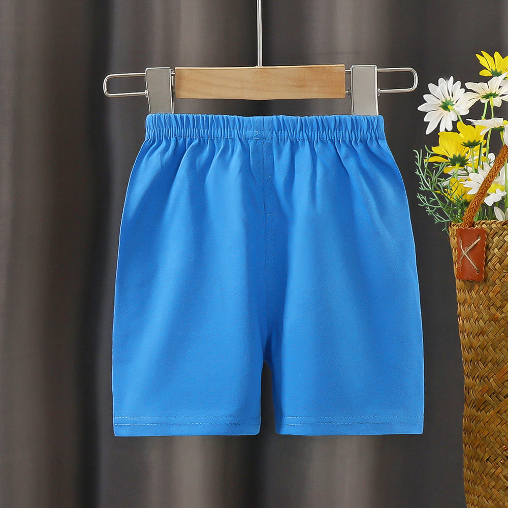 Summer kids' pure cotton shorts, baby pants, boys' and girls' all-cotton casual pants, toddler and child's undershirts - dropshipping available