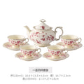 Vintage french afternoon tea teapot and coffee cup saucer set - a beautiful ceramic gift set perfect for housewarming
