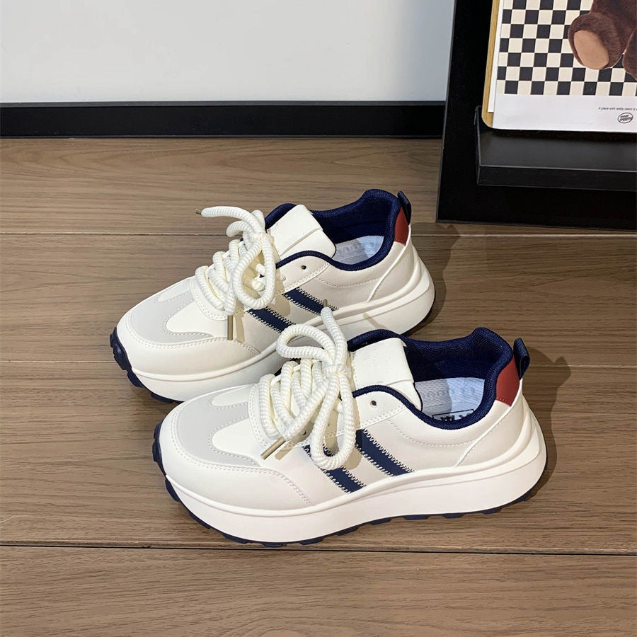 Lightweight women's sneakers - slimming design, "forrest gump" style,  spring new arrival, popular soft sole, versatile dad shoes
