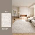 Distributed carpet living room stain-resistant, washable, wipeable crystal velvet, accessible luxury, waterproof, anti-fouling, maintenance-free coffee table, tea sofa floor