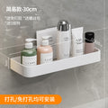 White non-punching bathroom toilet rack wall-mounted toilet toilet washstand towel storage wall