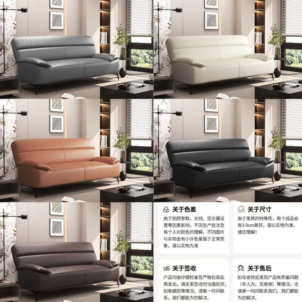 Cat scratch leather sofa sofa bed all-in-one dual-purpose modern small apartment living room office rental room foldable latex