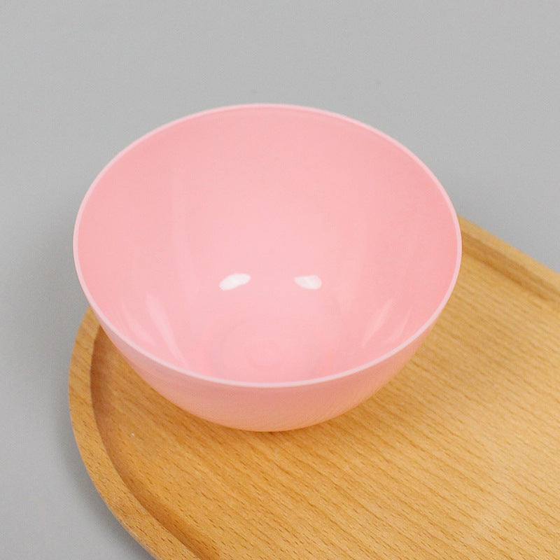 Beauty tools mask bowl soft plastic mask stick beauty bowl beauty hair soft mask cosmetics suit skin care