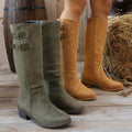 pointed toe wedge heel  fall and winter new arrival boots for women heightening trouser boots fall and winter new arrival over-the-knee boots