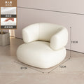Nordic cream style cat scratching leather large apartment popularins style curved beauty salon hotel rest area corner sofa