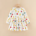 New girls' dress - spring/autumn cartoon princess dress - 100% cotton long-sleeve dress for girls - cross-border  collection