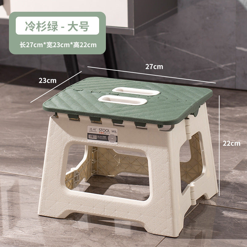 Foldable stool, thickened adult chair, portable home & outdoor camping chair, handheld durable student chair