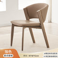 Italian-inspired light luxury home modern minimalist backrest stool designer high-end dining table and chair set - trending dining chairs