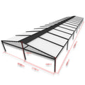 Smart remote control outdoor electric retractable folding canopy - aluminum alloy sun shelter for hotels and restaurants