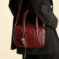High-end 2025 new women's red wedding bag bridal bag niche design shoulder crossbody handbag mommy bag