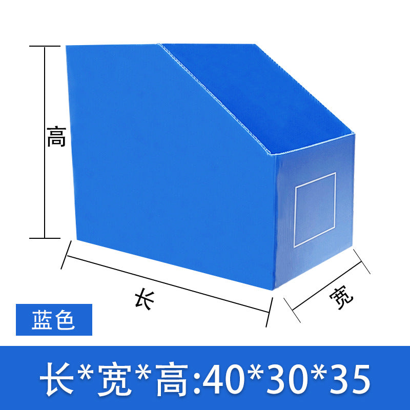 Shelf Oblique Carton Storage Box Multifunctional Classification E-commerce Warehouse Parts Material Wear-resistant Hollow Board Warehouse Box