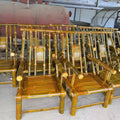 Bamboo chair, bamboo table, bamboo stool, back chair, handmade for homekids small bamboo stool, woven jiangxi rural old-fashioned bamboo chair and stool