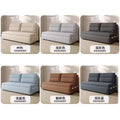 Sofa bed can be folded for dual use in small apartment living room multifunctional double sofa balcony cream style telescopic foldable bed