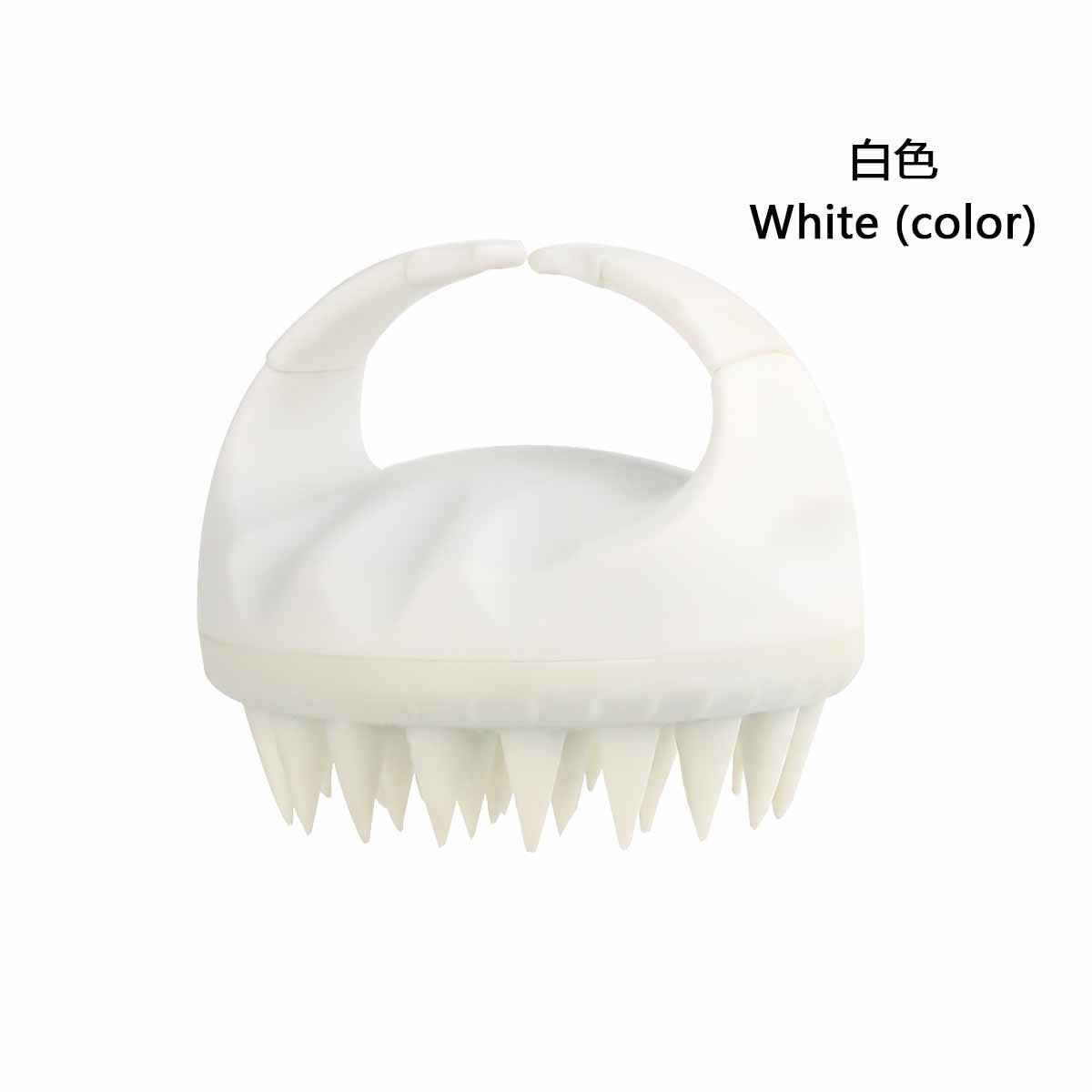 Color Silicone Shampoo Brush Massage Brush Shampoo Artifact Head Massage Comb Hair Grabber Household Silicone Shampoo Brush