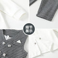 Boys' suit set - new  autumn collection - first birthday outfit - gentleman's striped vest three-piece set - spring & autumn