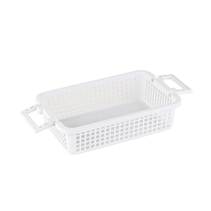 Kitchen Storage Basket Toy Sundries File Desktop Storage Basket Plastic Basket Dirty Clothes Bathing Storage Box Storage Basket