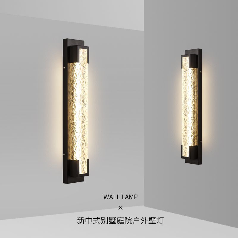 Minimalist modern outdoor wall sconce - villa courtyard gate wall lamp - garden fence wall light - new waterproof wall mounted light