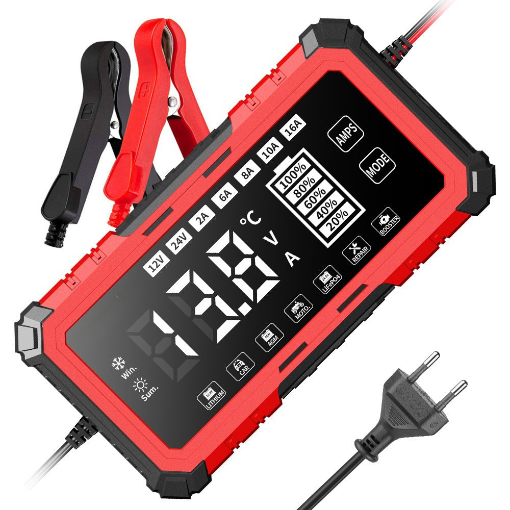12v/24v 15a lithium iron phosphate (lifepo4) & lead-acid battery charger - 12v car battery charger