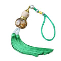 Car gourd pendant gold foil double whisker gourd car pendant car interior accessories car rearview mirror pendant manufacturer wholesale