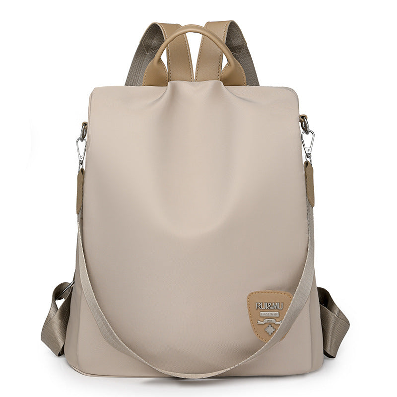 Oxford cloth backpack women's trend casual new anti-theft travel fashion canvas bag bag large capacity backpack women