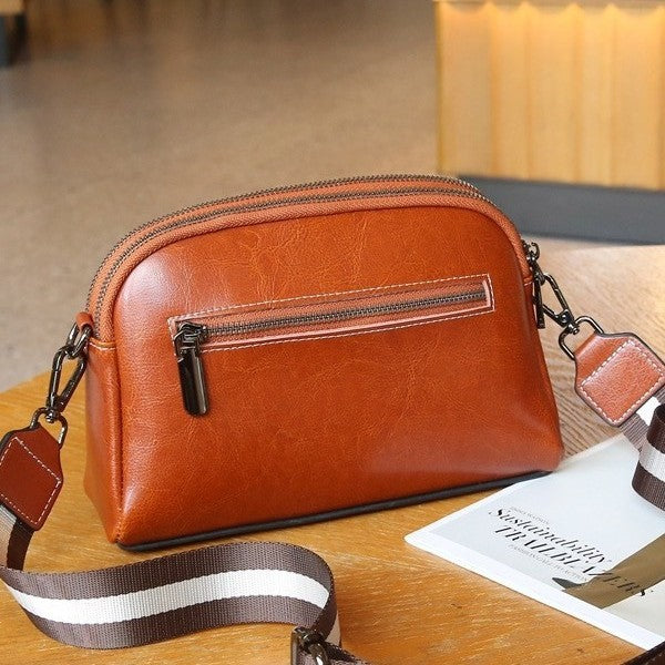 2024 new women's genuine leather handbag - vintage style phone bag, shoulder bag, crossbody bag, mini bag - factory direct