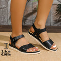 New arrival one-strap shoes thick sole sandals women's shoes flatsnon-slipoutwear ladieswear sandals summer not tired feet