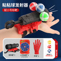 spider launcher sticky ball target ejection ball gun wrist jet indoor dart men kids toys