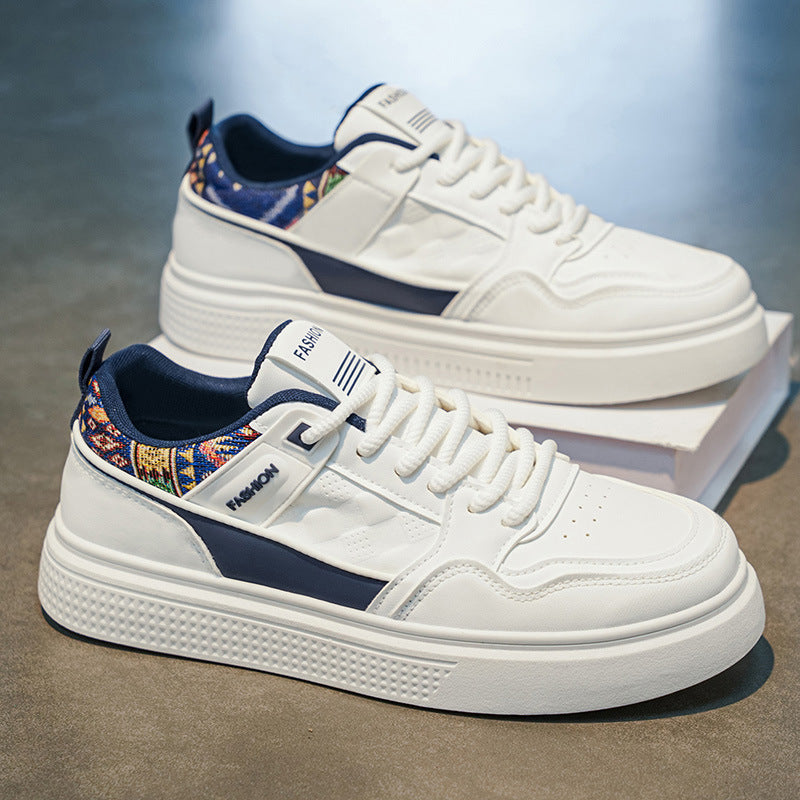Men's shoes 2026 new summer trendy versatile athletic casual sneakers men's soft sole white trendy shoes men's footwear