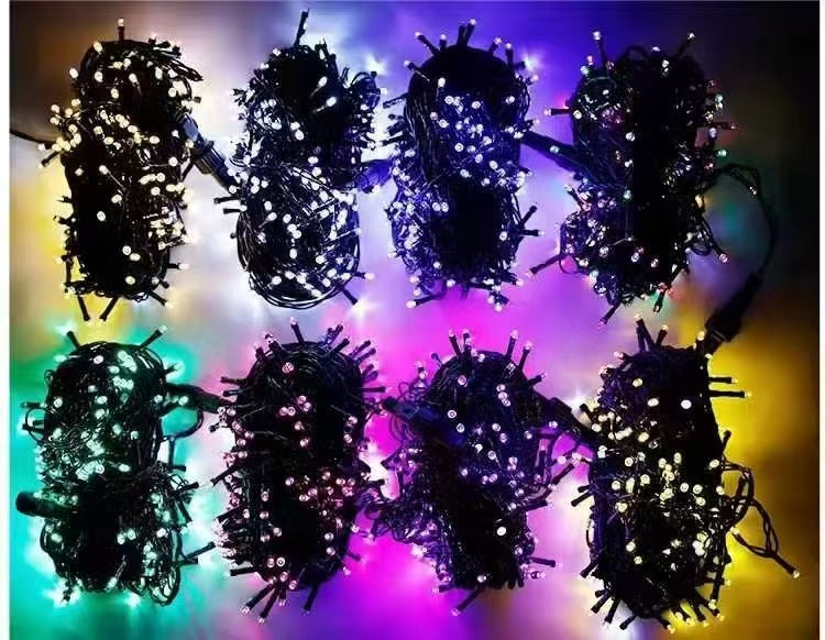 LED outdoor courtyard engineering quantification with flash cannon light string flash string light ambient light