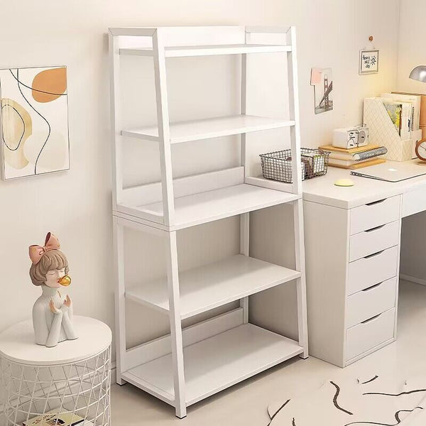 Source factory Floor-to-ceiling multi-storey bedroom Household simple trapezoidal wrought iron storage rack Shelf Bookshelf