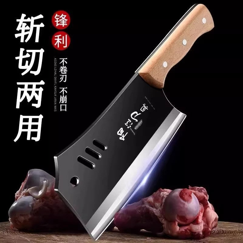 Household chopping bone knife thickened stainless steel chopping bone knife special knife for large bones sharp chef commercial factory wholesale