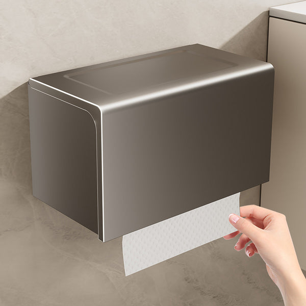 Toilet tissue box No punching toilet toilet paper toilet paper shelf wall-mounted waterproof roll paper pumping carton