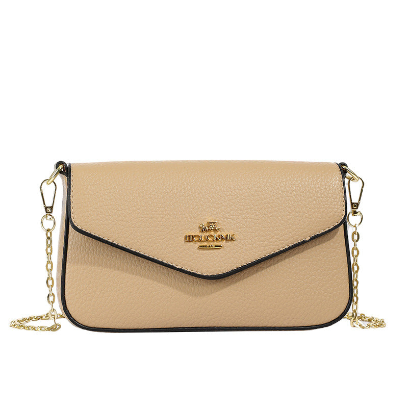 European and american fashion underarm bag - minimalist chic, compact square bag, elegant women's bag, versatile shoulder bag, crossbody bag