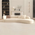 French cream style casual sofa designer cashmere living room lazy sofa chair hotel b&b hotel coffee table