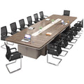 Saint li large conference table bench table negotiation room modern casual rectangular training table