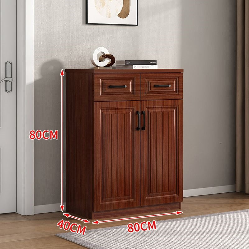 Sideboard multifunctional for home living room storage tea cabinet wooden storage cabinet wall-mounted casual bay window balcony cabinet