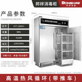 Bangxiang rtp1200fc trolley type hot air circulation disinfection cabinet 600fc commercial stainless steel high temperature sterilization cupboard