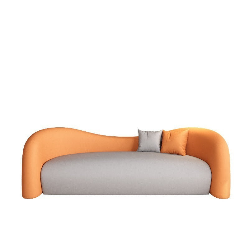 Cream style beauty salon clothing store rest reception sofa hotel apartment b&b living room small apartment live broadcast sofa