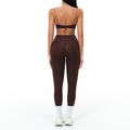New  barely-there yoga set - spaghetti strap, beautiful back, activewear set for casual running and fitness - 6116