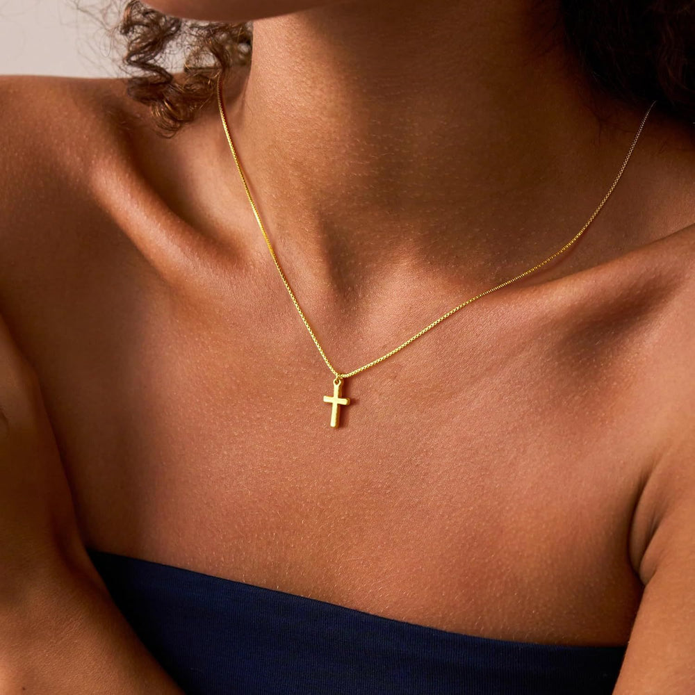fashionnew arrival titanium steel cross necklace trendyeasiest for match women's titanium steel cross pendant sweater chain necklace