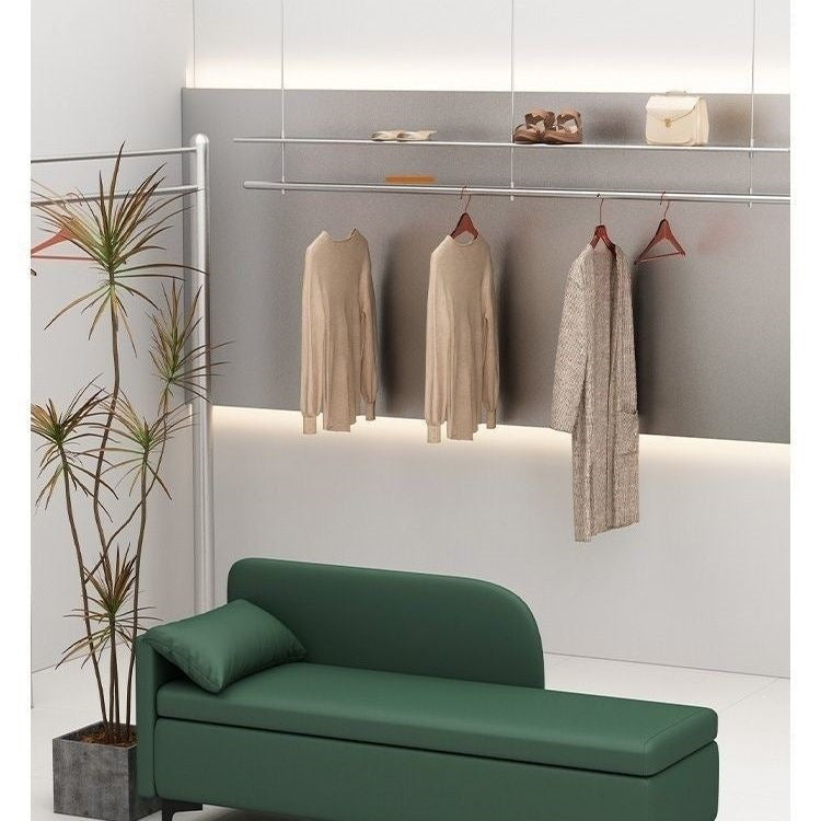 Imperial concubine bench - multi-functional storage ottoman for home use - adult seating - rectangular sofa bench for bedroom