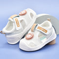 Baby sandals for boys, summer first walker shoes, 0-1-2 years old infant anti-slip soft sole mesh shoes for babies and toddlers, baby girl shoes