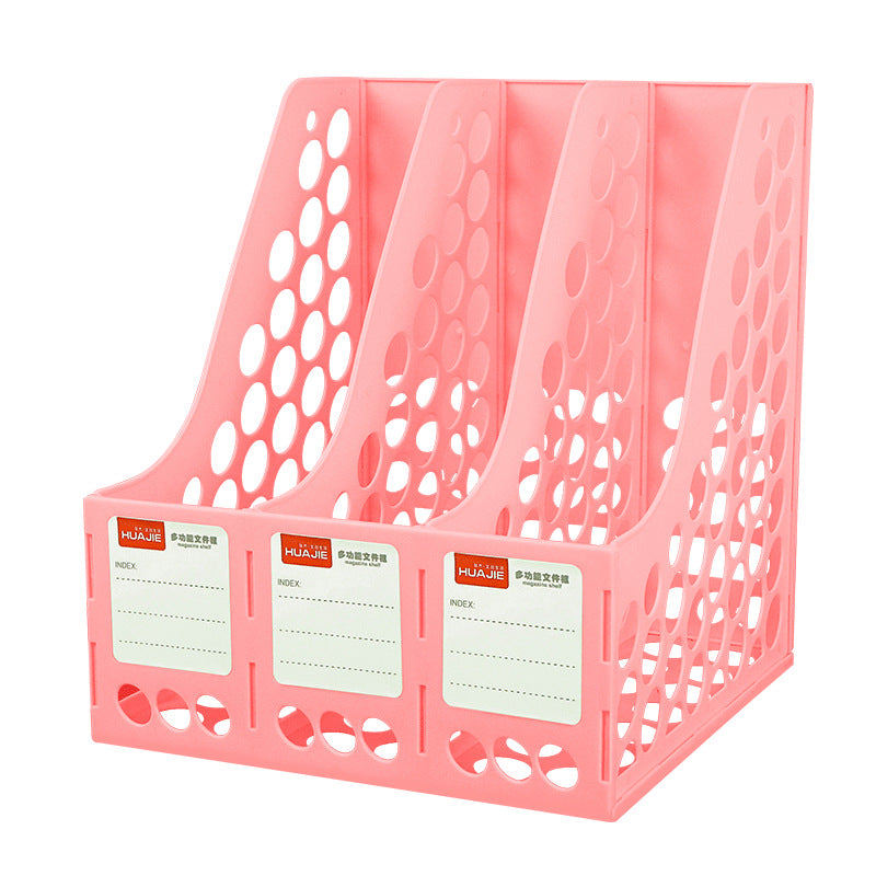 Desktop File Shelf Bookstand Desk File Shelf File Frame File Basket Data Shelf File Storage Box
