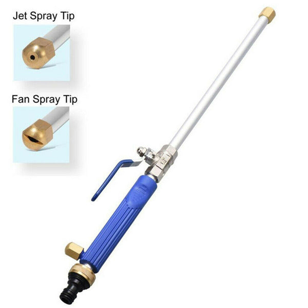 Extended all-copper spray water gun head Household high-pressure car wash water gun Portable cleaning and rinsing water gun Garden water gun