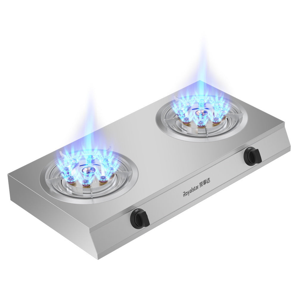 Wholesale royalstar for home gas stove desktop double stove gas stove natural gas stove liquefied gas fierce stove