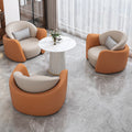 Negotiation table and chair set, lounge area, modern light luxury lounge area, reception table, negotiation table, sales office, beauty salon reception